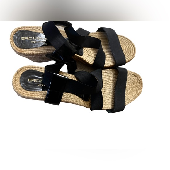 Eric Michael Espadrilles Made in Spain Women Sandals Size 10 - Picture 1 of 4